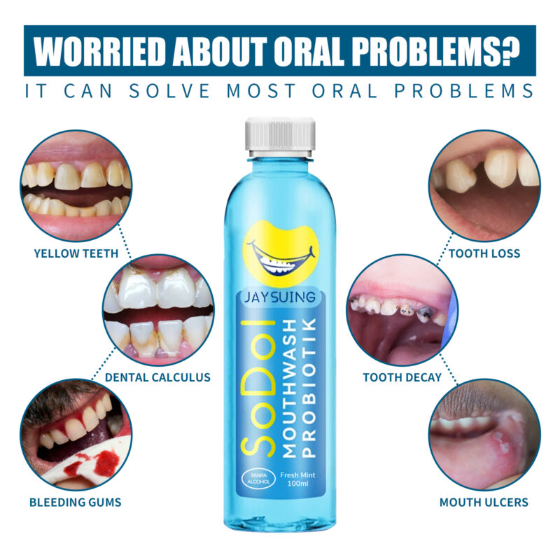 Natural Mouthwash for Teeth Stain Removal and Fresh Breath - Image 3