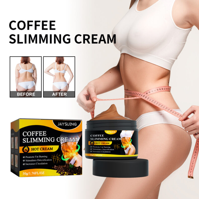 Coffee Avocado Body Cream for Contouring Firming Massage