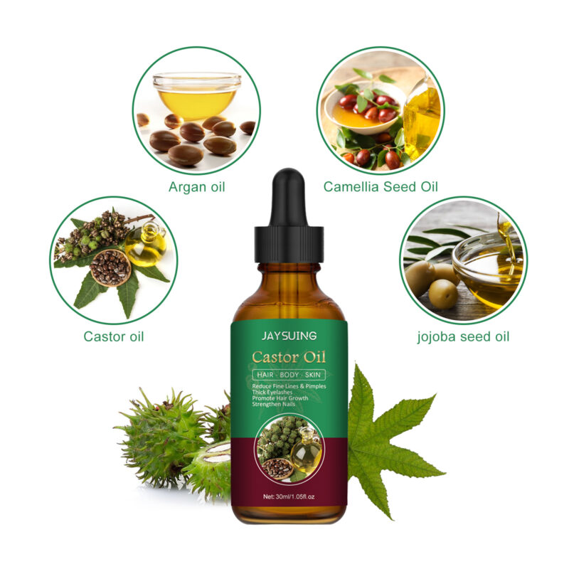 Castor Oil Hair Essence - Scalp Nourishment & Moisturizing Treatment - Image 5