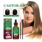 Castor Oil Hair Essence for Scalp Nourishment and Moisturizing Treatment