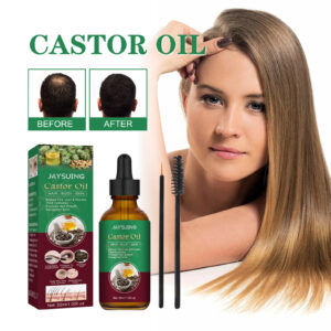 Castor Oil Hair Essence for Scalp Nourishment and Moisturizing Treatment
