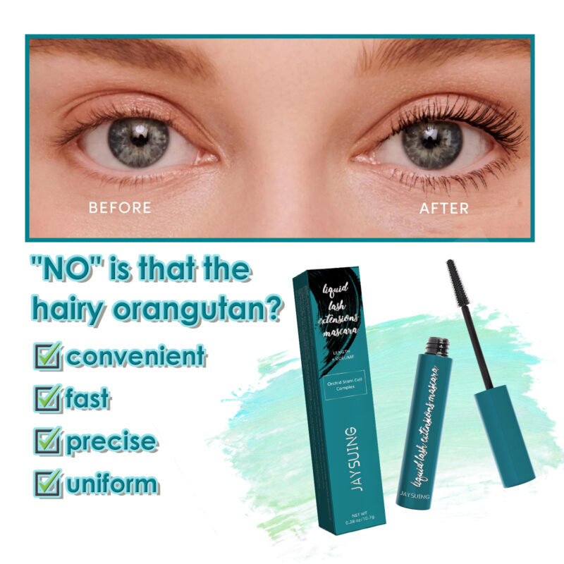 Mascara Cream for Long Thick Curling Lashes with Natural Hold - Image 3