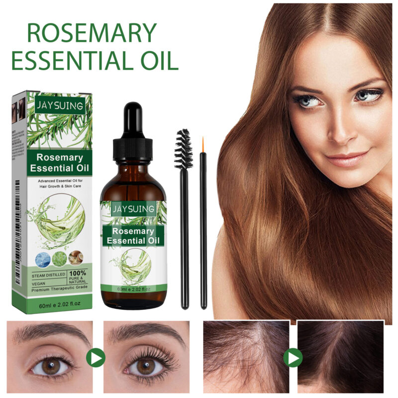 Rosemary Essential Oil for Hair Care & Skin Hydration - Plant-Based Nourishment - Image 2
