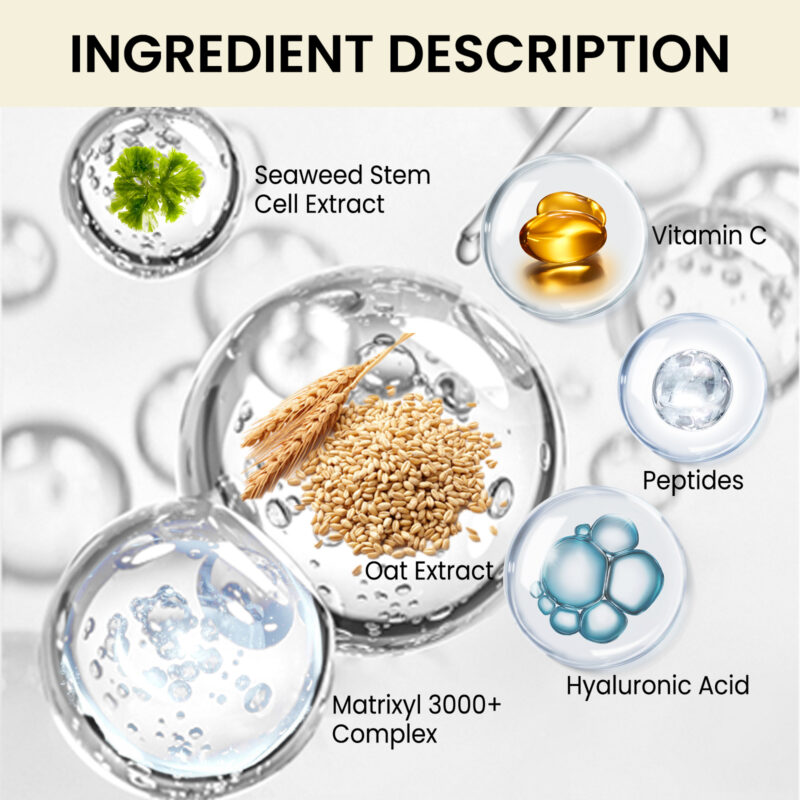 Moisturizing Serum with Oat Extract - Hydration for Smoother, Firmer Skin - Image 5
