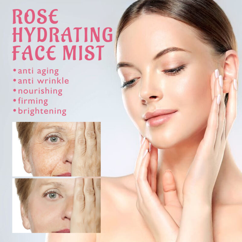 Rose Hydrating Toner - Refreshing Oil-Control & Brightening - Image 4