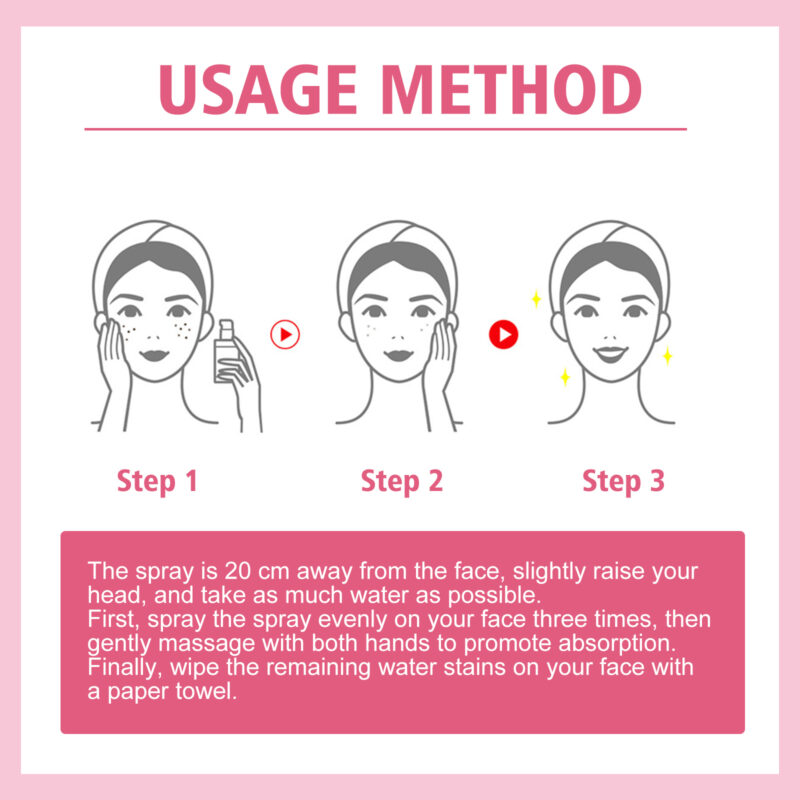 Rose Hydrating Toner - Refreshing Oil-Control & Brightening - Image 6