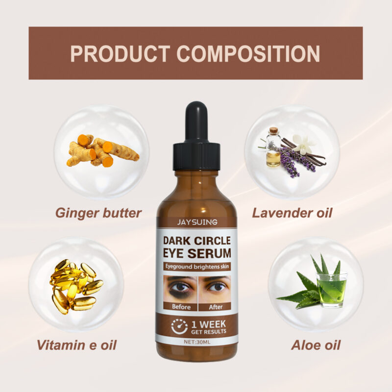 Dark Circles Serum with Natural Oils | Hydrate & Improve Under-Eye Texture - Image 5