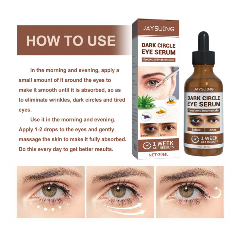 Dark Circles Serum with Natural Oils | Hydrate & Improve Under-Eye Texture - Image 6