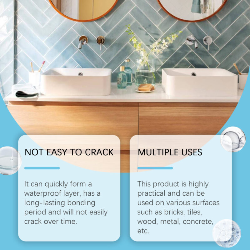 Waterproof Sealant for Home Wall Repair, Hole Sealing & Air Conditioner Gap Glue - Image 4