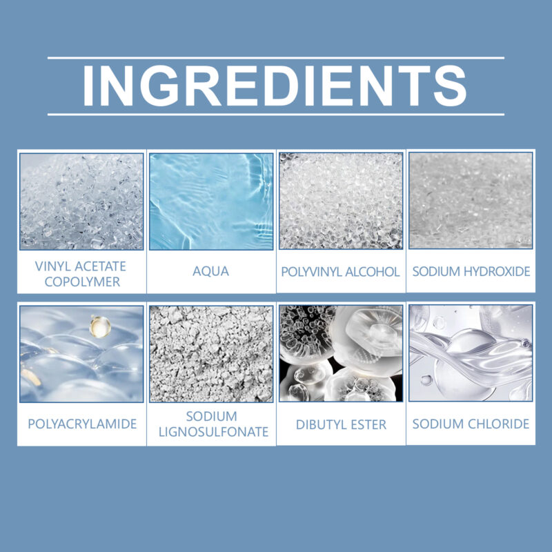Transparent Waterproof Adhesive for Exterior Wall and Roof Tile Repair - Fast Drying - Image 5