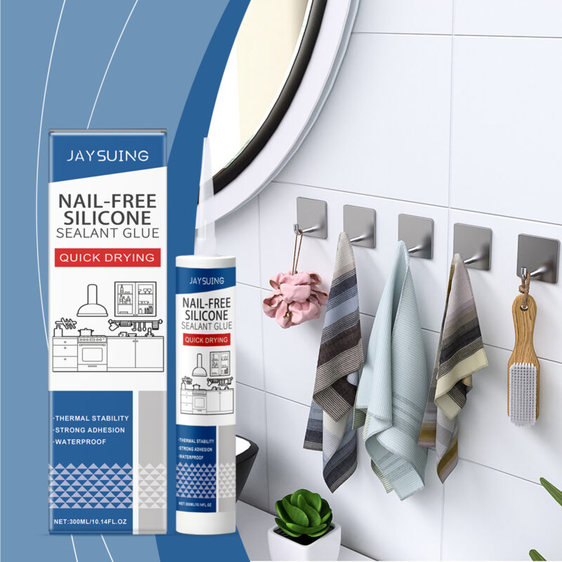 Nail-Free Silicone Sealant | Strong Water-Resistant Household Adhesive - Image 2