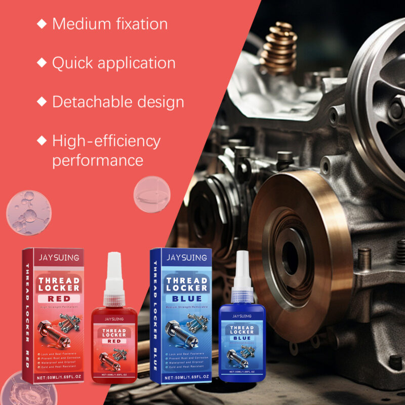 Metal Screw Thread Locking Glue - Anti-Vibration Fixing, Medium Strength - Image 5