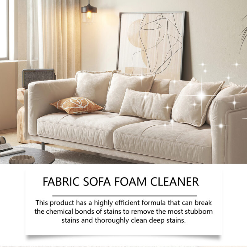 Fabric Sofa Foam Cleaner - Curtain Mattress Stain Remover - Image 3