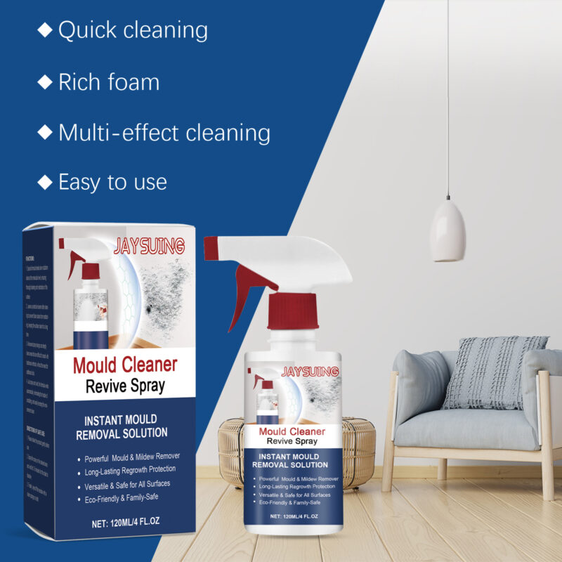 Mildew & Wall Odor Foam Cleaner Spray - Natural Cleaning Formula - Image 3