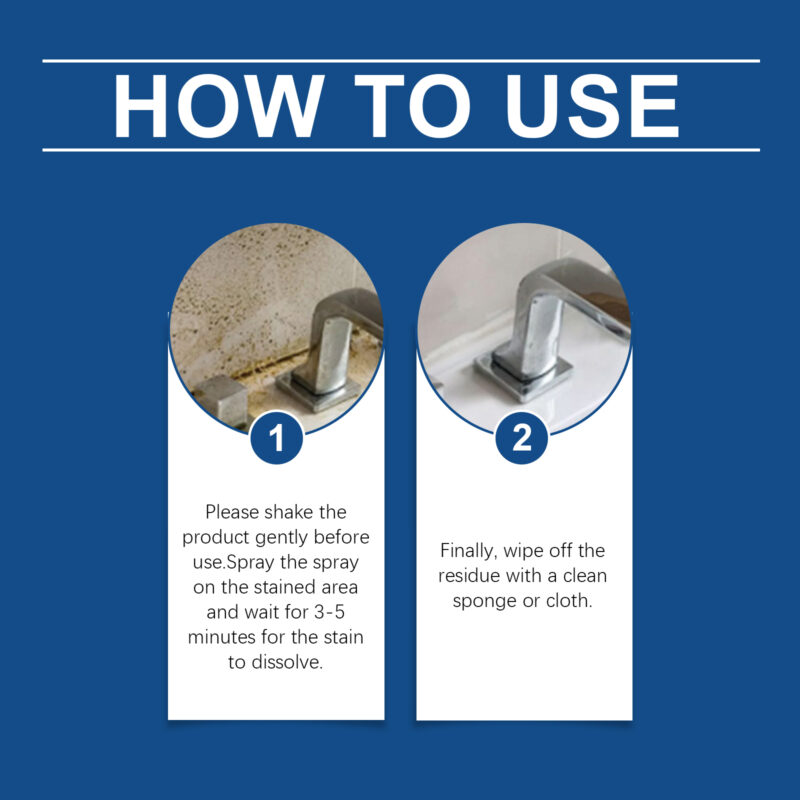 Mildew & Wall Odor Foam Cleaner Spray - Natural Cleaning Formula - Image 6