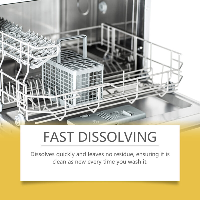 Gentle Dishwasher Tablets for Cutlery & Dishes - Oil Removing Clean - Image 4