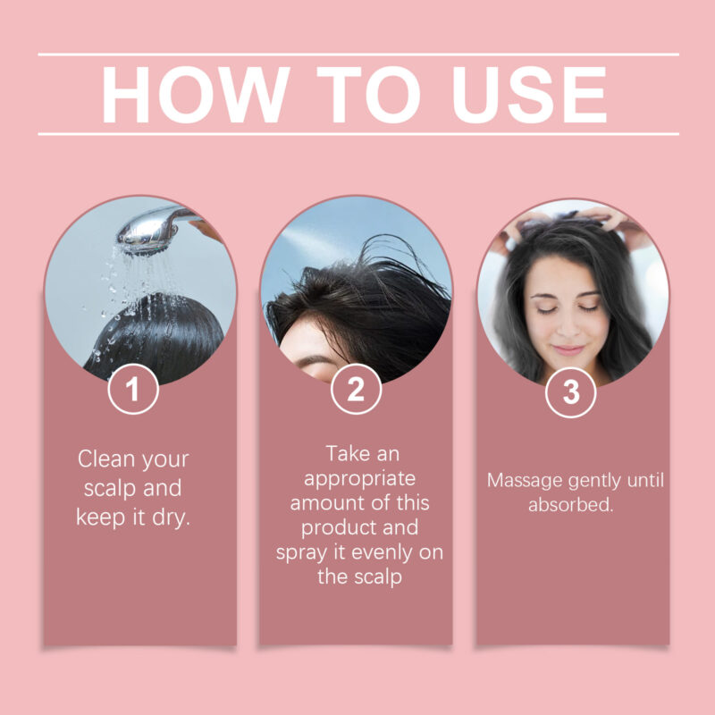 Hair Care Spray - Strengthen & Nourish Roots, Restore Scalp Moisture - Image 6