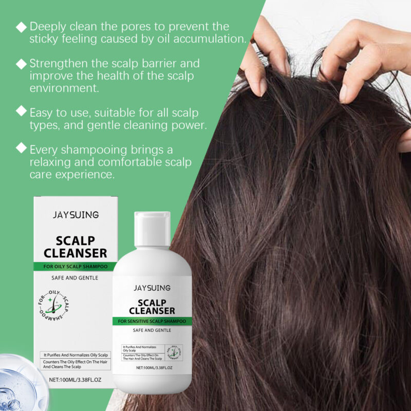 Balancing Shampoo for Oily Scalp and Dry Hair with Moisturizing Care - Image 3