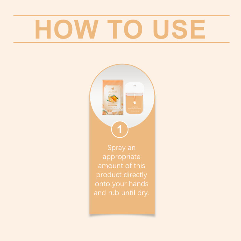 Natural Portable Hand Sanitizer Spray with Aloe Vera - Travel-Friendly Gentle Clean - Image 6