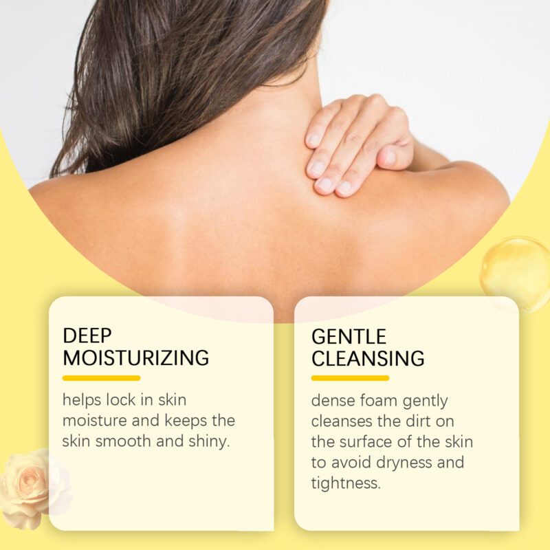 Moisturizing Shower Gel with Long-Lasting Fragrance & Skin Smoothing - Image 3