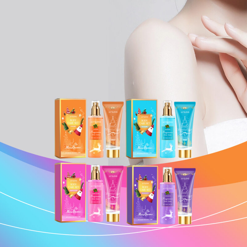 Christmas Body Care Set: Deodorant Spray and Lotion with Holiday Fragrance - Image 2