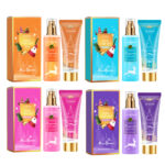 Christmas Body Care Set with Deodorant Spray and Lotion in Holiday Fragrance