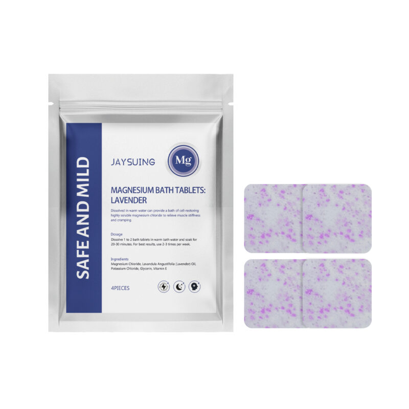 Lavender Magnesium Bath Tablets to Moisturize