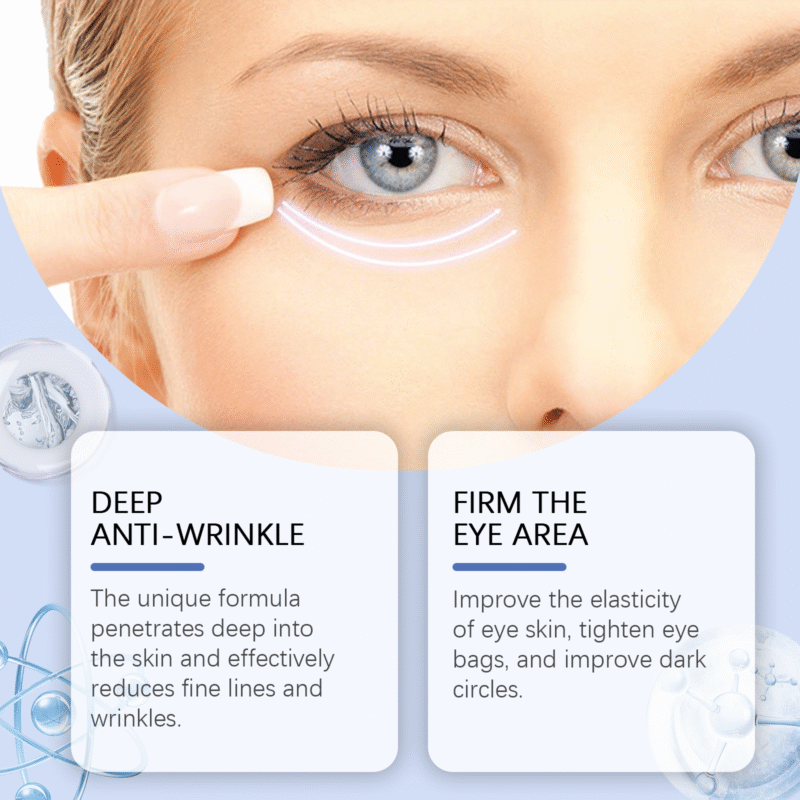 Natural Firming Eye Cream - Daily Moisture & Fine Line Care - Image 3
