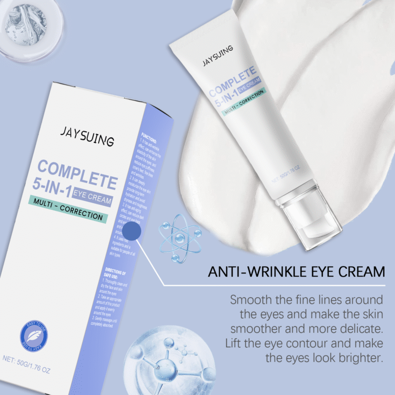 Natural Firming Eye Cream - Daily Moisture & Fine Line Care - Image 4