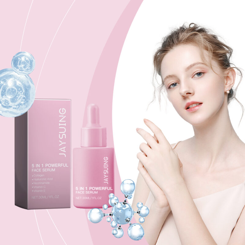5-in-1 Hydrating Firming Facial Serum: Moisturizing Essence for Skin Repair - Image 2