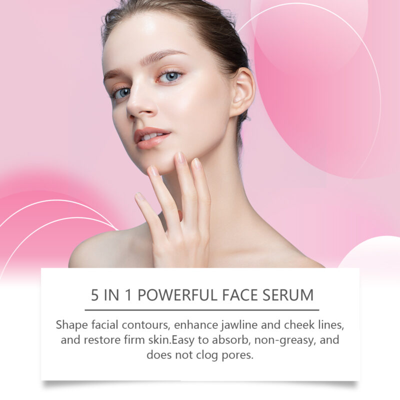 5-in-1 Hydrating Firming Facial Serum: Moisturizing Essence for Skin Repair - Image 4