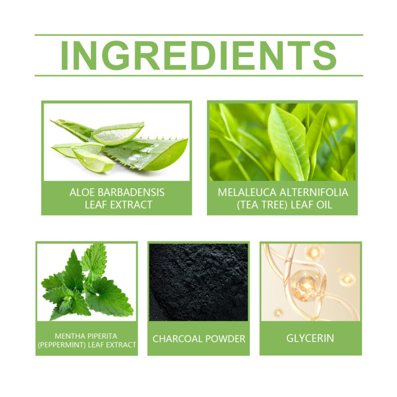 Natural Charcoal Blackhead Pore Patch - Cleanses Blackheads, Smoothes Pores - Image 5