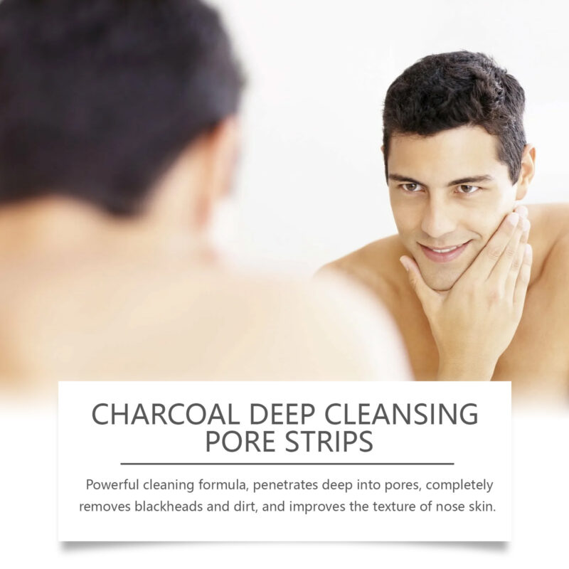 Men's Blackhead Pore Patch - Oil Absorbing, Gentle Nose Care - Image 4