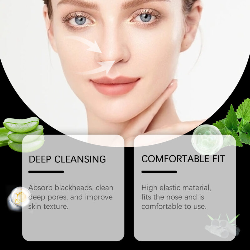 Charcoal Nasal Patch: Blackhead Removal, Pore-Clearing & Tightening - Image 4