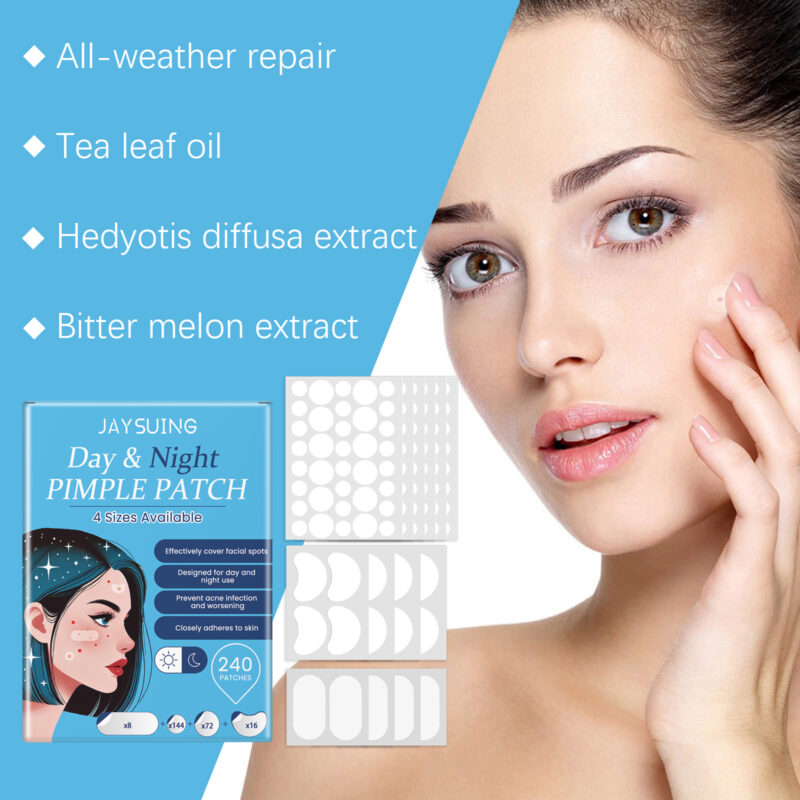 Day Night Acne Patch for Oil Control & Blemish Coverage - Image 3