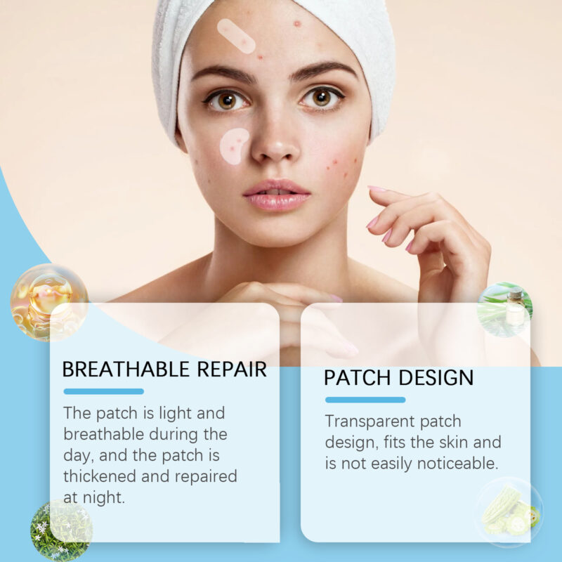 Day Night Acne Patch for Oil Control & Blemish Coverage - Image 4