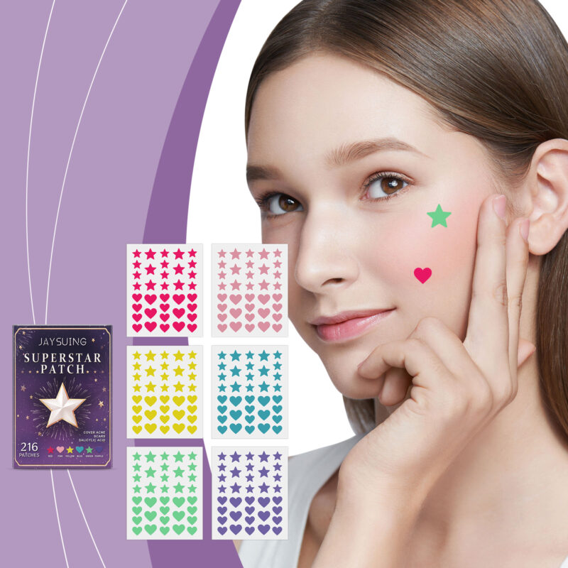 Multi-Color Invisible Acne Patches - Acne Treatment Skin Care Solution - Image 2
