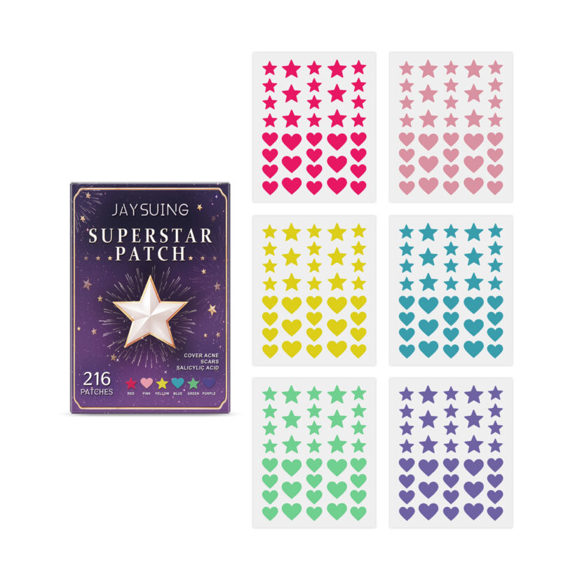 Multi-Color Invisible Acne Patches for Acne Treatment Skin Care