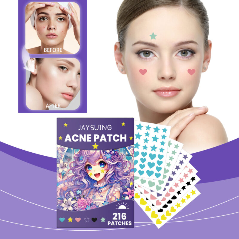Color Acne Face Patches for Daily Care - Comfort-Smooth Skin Solution - Image 2