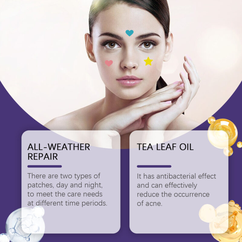 Color Acne Face Patches for Daily Care - Comfort-Smooth Skin Solution - Image 3