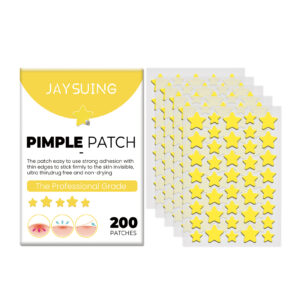 Star-Shaped Invisible Acne Patch for Blemish Coverage and Clearer-Looking Skin