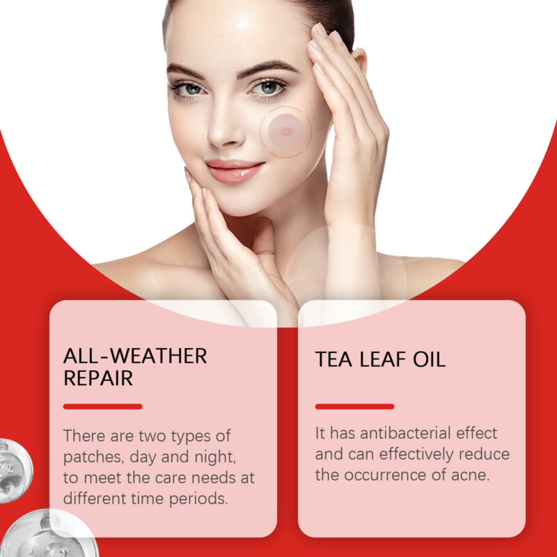 Semi-Transparent Acne Patches - Gentle, Breathable & Waterproof for Daily Use - Image 4