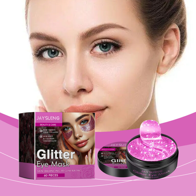 Hydrating & Nourishing Crystal Gel Eye Mask - Temporary Fine Line Reduction - Image 2