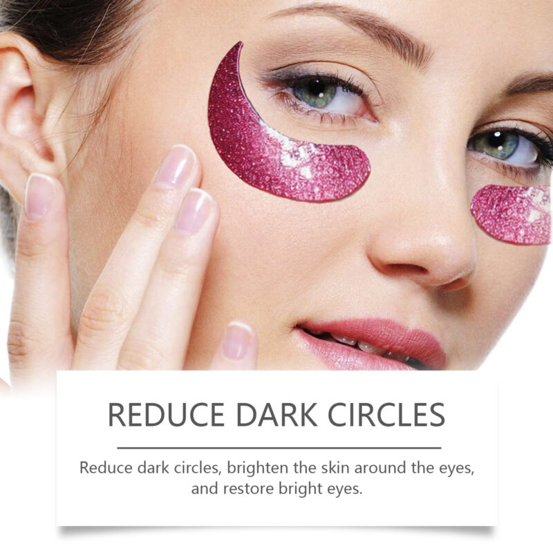 Hydrating & Nourishing Crystal Gel Eye Mask - Temporary Fine Line Reduction - Image 4