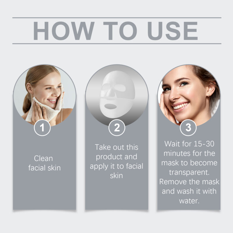 Collagen Hydrating Mask - Moisturizes, Brightens, Improves Elasticity - Image 6