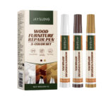 Wooden Furniture Repair Pen Kit 3-Piece for Scratch Repair and Color Retouching