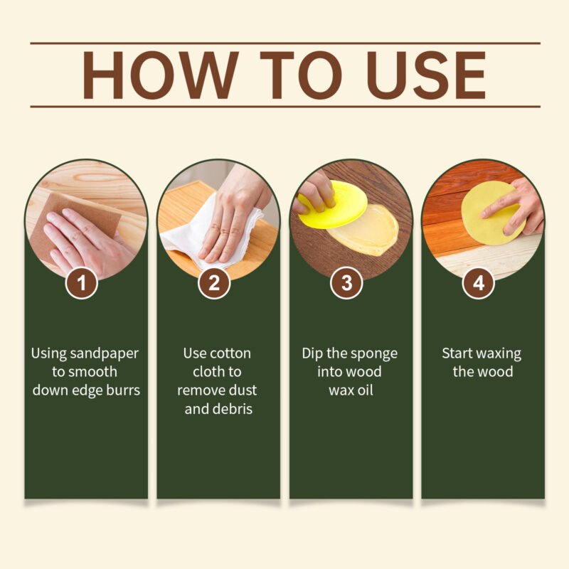 Wood Furniture Beeswax Oil | Moisturizing Treatment to Restore Natural Shine - Image 6