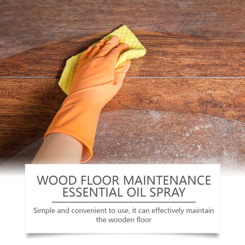 Natural Wood Floor Essential Oil Spray - Moisturizes & Cleans - Image 3