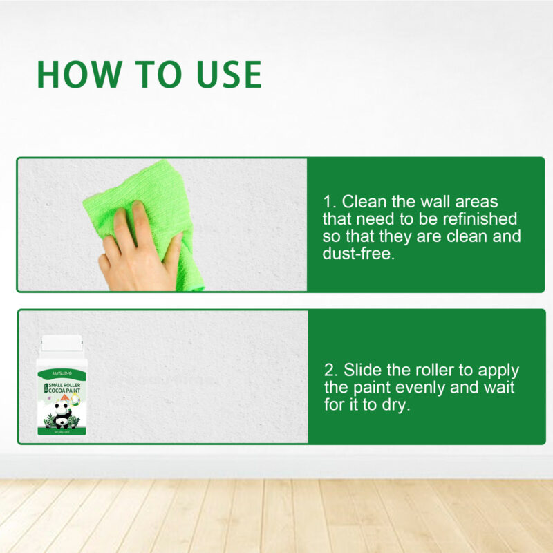 White Wall Repair Paint for Graffiti & Mildew Cover - Quick Home Repair Solution - Image 6