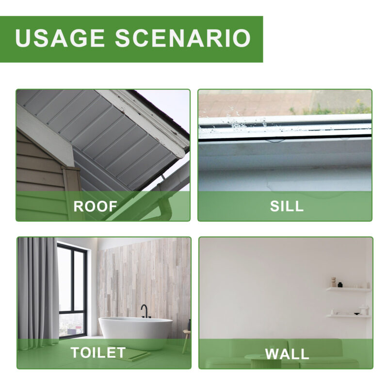 Transparent Waterproof Adhesive - Versatile Roof Tile & Wall Sealant - Image 4